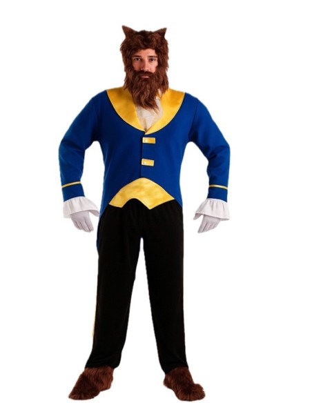 Fantasia de alta qualidade da Besta, ideal para o carnaval, festas temáticas e eventos especiais.